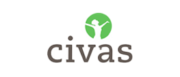 Civas | logo liggend | UP learning